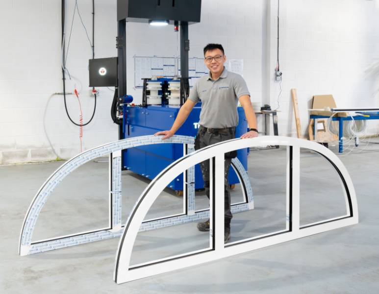 Prestige Arched Window - Arched Aluminium Window
