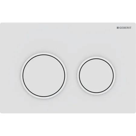 Geberit Omega20 Flush Plate For Dual Flush, Round