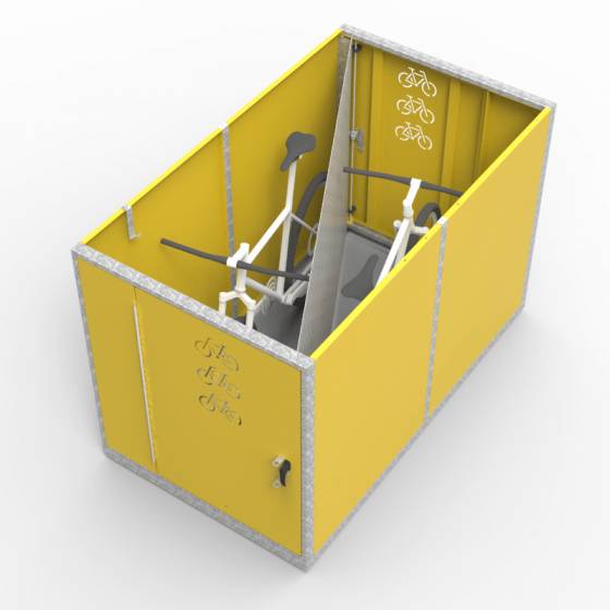 CBL-2 Bike Locker