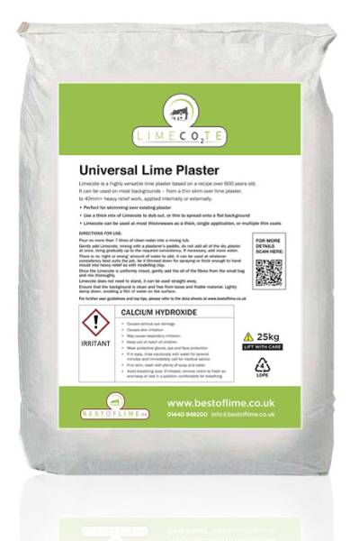 Limecote - Universal Lime Plaster