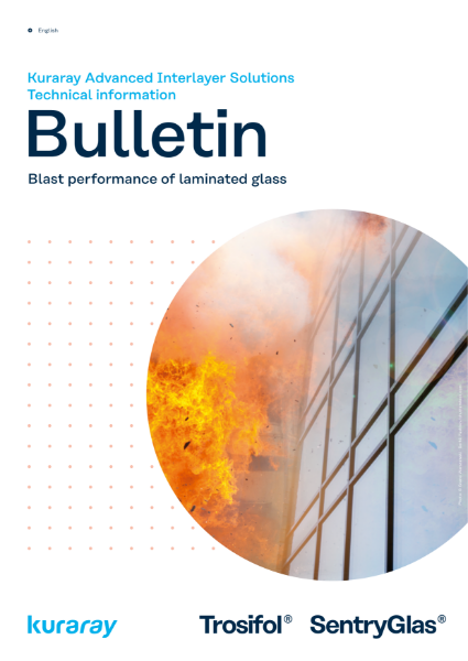 Bulletin: Blast performance of laminated glass