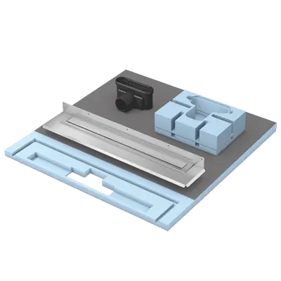 Floor element: wedi Riolita for Unidrain