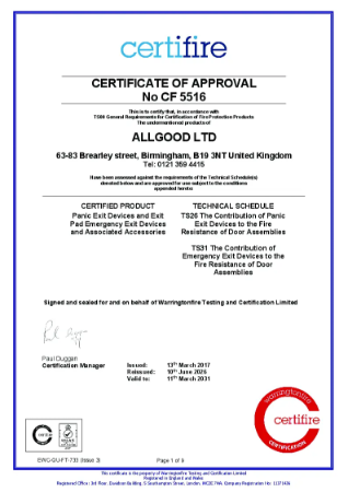 Certifire Certificate