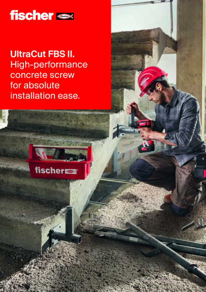 FBS II Ultracut Concrete Screw Brochure