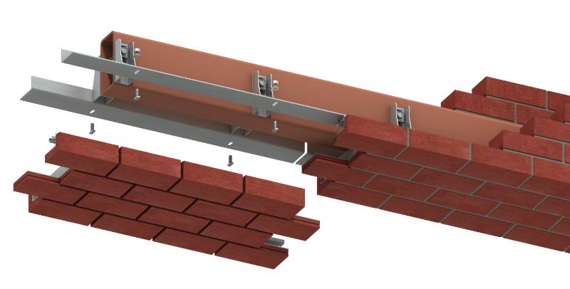 Ancon MDC Nexus Brick Faced Support System