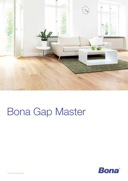 Bona Gap Master - Brochure