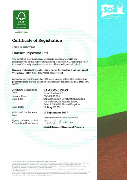 FSC® Certificate