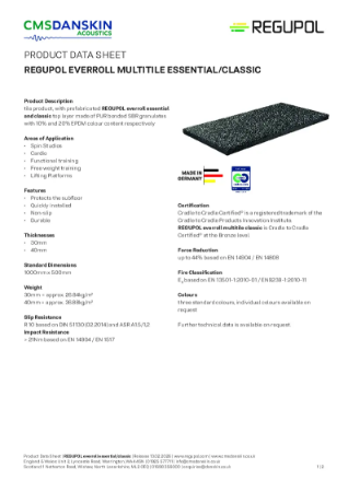 REGUPOL everroll-multitile-classic, essential - PI-en-UK Release 13 02 2026