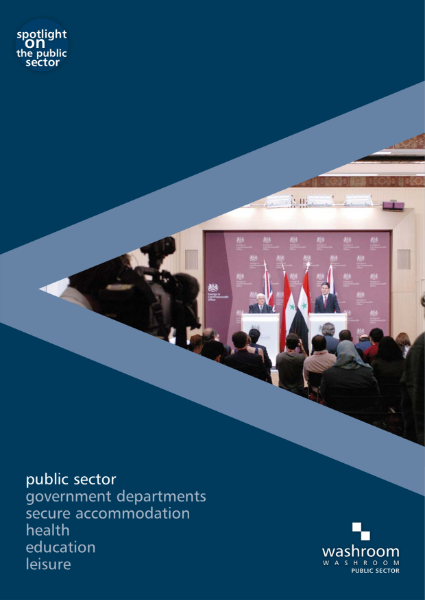 Washrooms, benching and lockers for the public sector