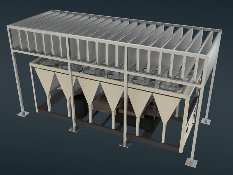 Kinetics® NOISEBLOCK™ - Chiller Stacks and Pergolas