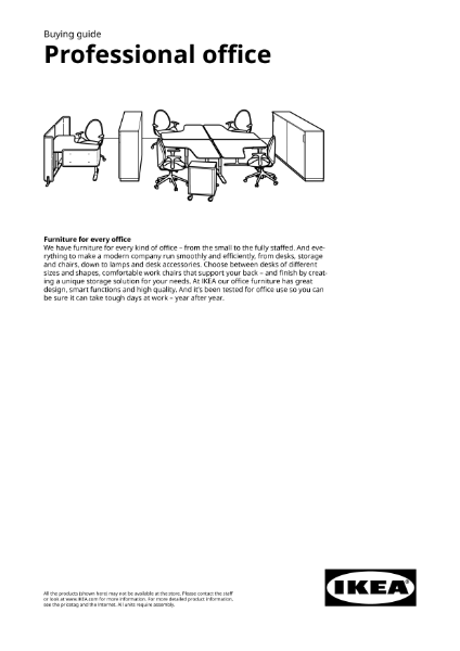 IKEA Professional Office Buying Guide