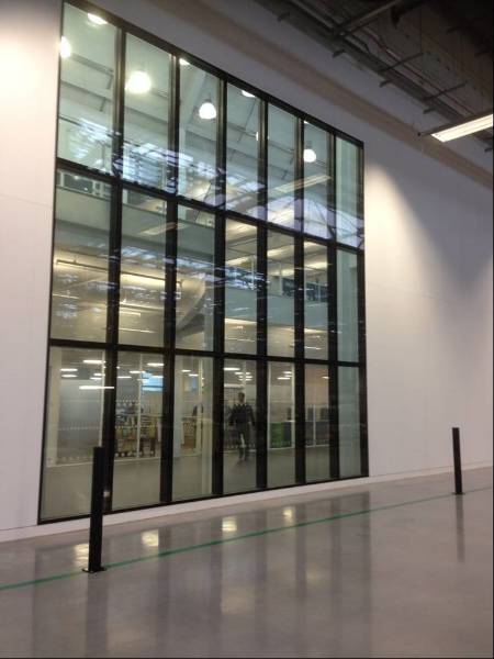 Mediline Partition 200 mm Fire Rated Glazed