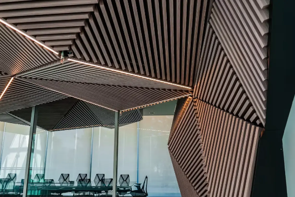 Privacy Beam  - Extruded Aluminium Cladding
