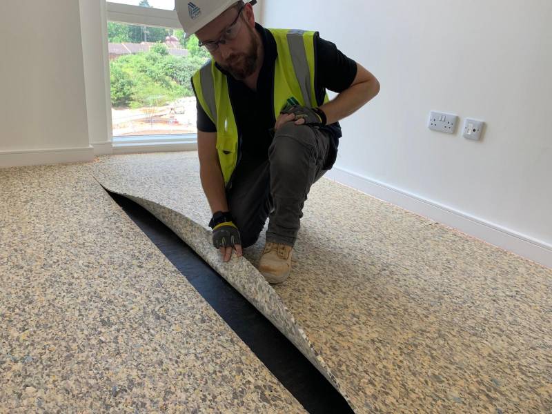 Resilient 250 Installation below Carpet and Vinyl - Multiple Apartments in Watford, UK