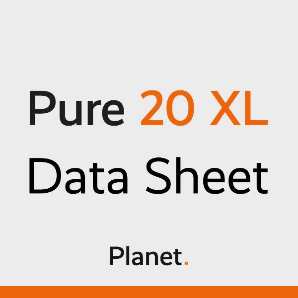 Planet Pure 20 XL Single Glazed Partition System Data Sheet