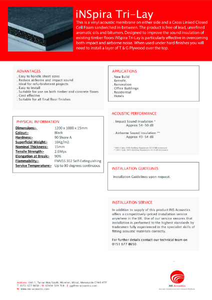 Technical Datasheet