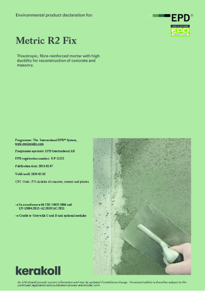 Metric R2 Fix - EPD
