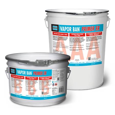  VAPOR BAN™ Primer ER - Epoxy Base Rapid Cure Vapor Barrier