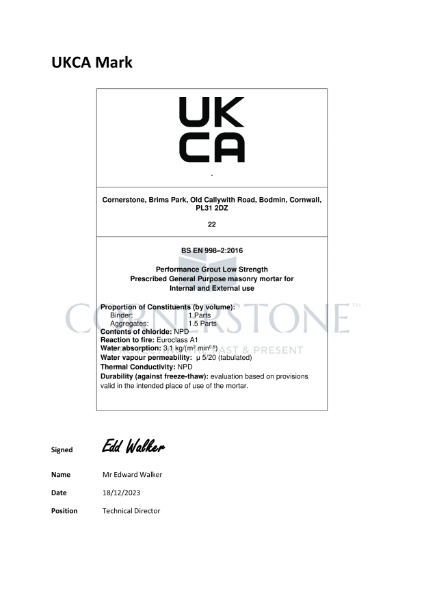 UK Conformity Assessed (UKCA)