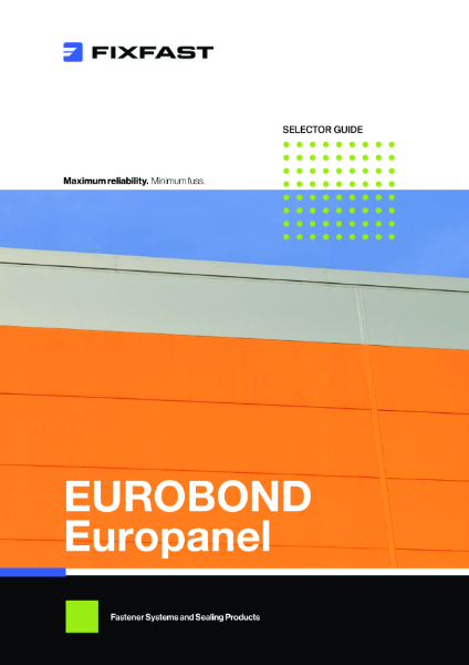 Eurobond Europanel Selector Guide