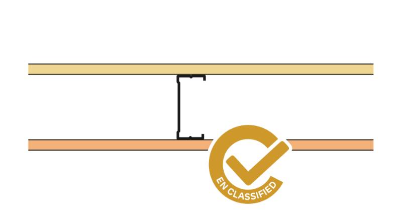 Siniat Single Frame Metal Stud Partition CS90R-15Un#15Aq - Metal Stud Partitioning