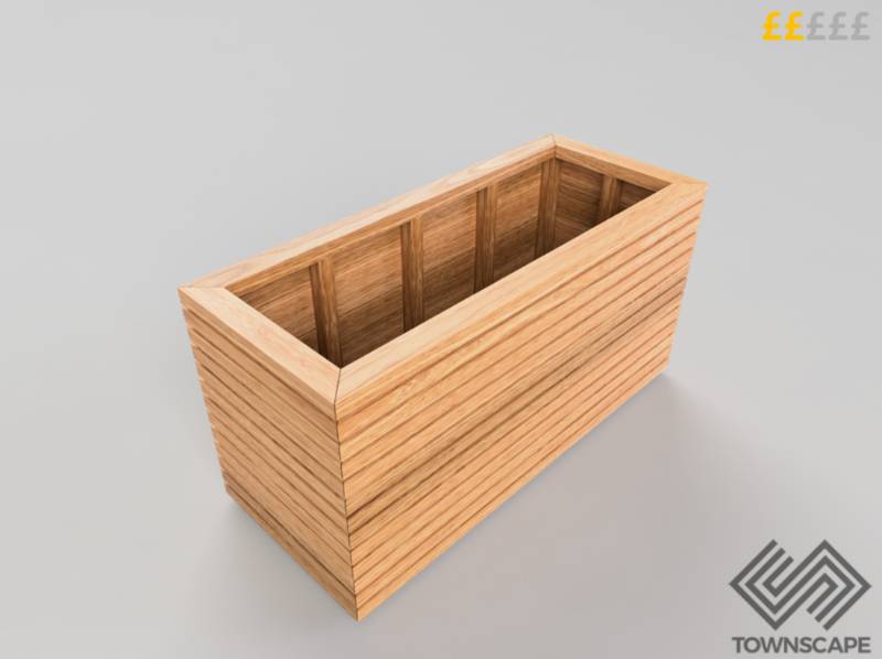 Townscape Timber Planter Standard Line