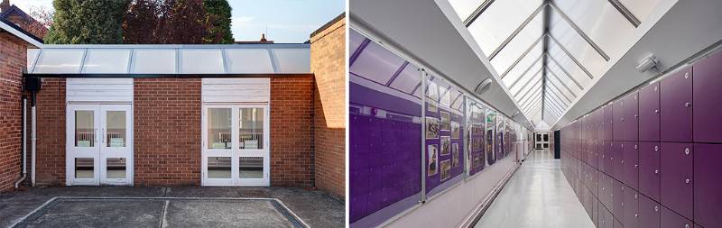 Sale Grammar School Rooflight Replacement