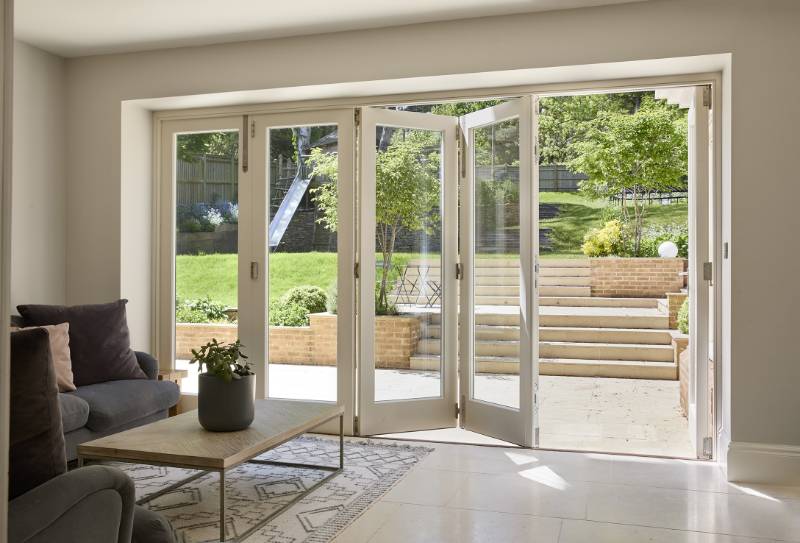 Timber Bi-Folding Doors