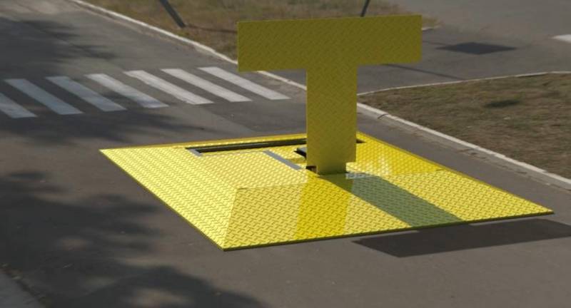 ASF RLBC MK20 Scorpion MK20 Portable Barrier System - Speed bump with vehicle arrester