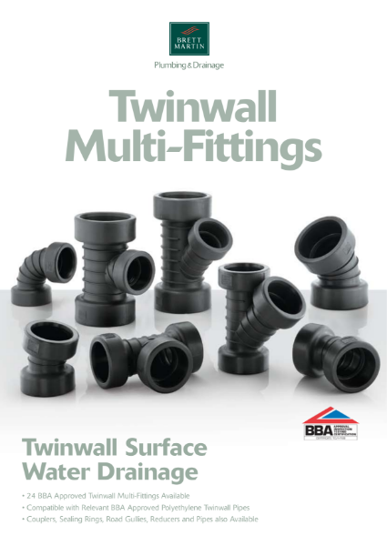 Twinwall Surface Water Drainage