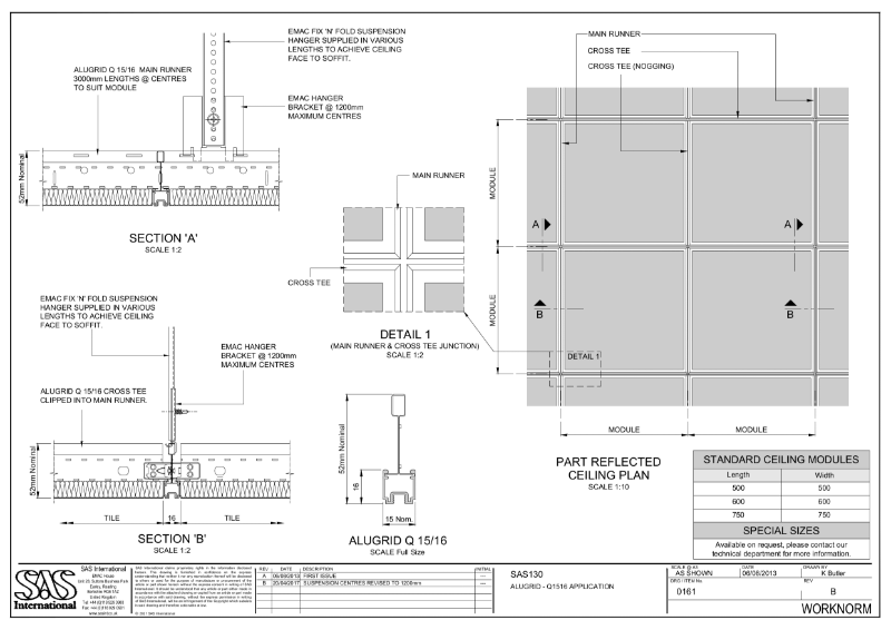 SAS130 Alugrid Q1516 Application