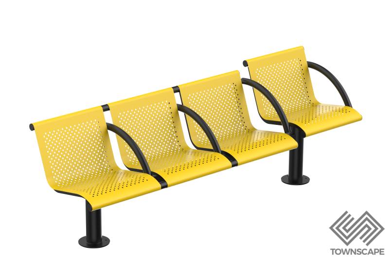 Townscape Voltan Multi-Single Steel Seat