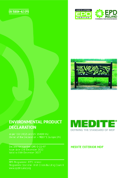 MEDITE EXTERIOR EPD