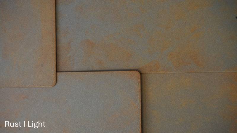 Oxide Range - Rusted Metal-Effect Polymer Finishes
