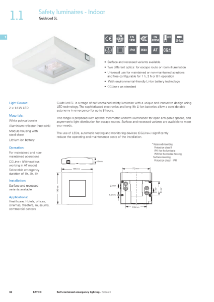 GuideLED SL CG-Line