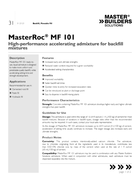 masterroc-mf-101-tds