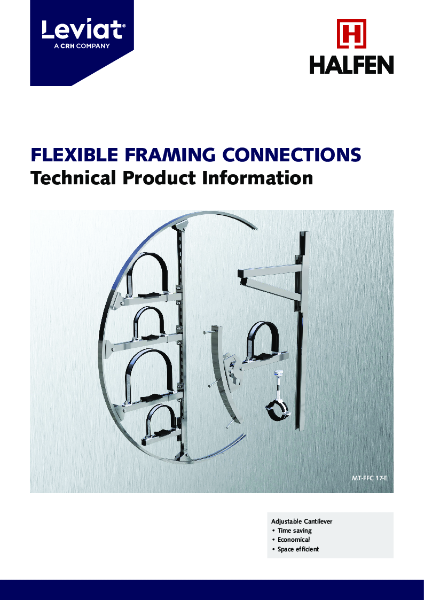 HALFEN Flexible Framing Connections - Technical Product Information