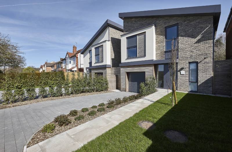 Greenbuilt Homes specifies Vandersanden Bricks for contemporary Derby properties