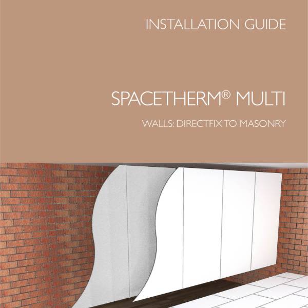 Spacetherm Multi Installation Guide - Direct to Masonry