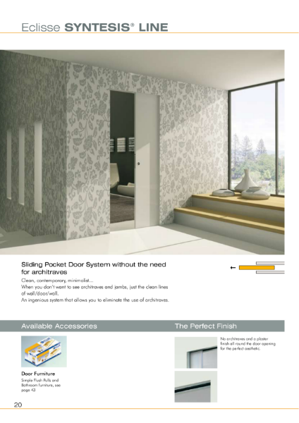 Syntesis® Flush Pocket Door System