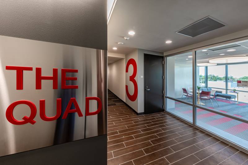 New 45 Minute Fire Rated Glass Makes Visual Connectivity Possible, Beautiful and Affordable at Campus Housing