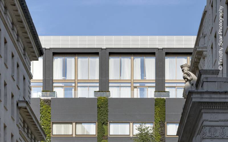 Kingfisher Louvres Case Study - One Berkeley Street, Mayfair, London