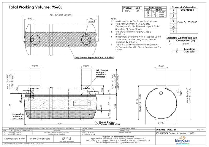 Sales Drawing - NSG24