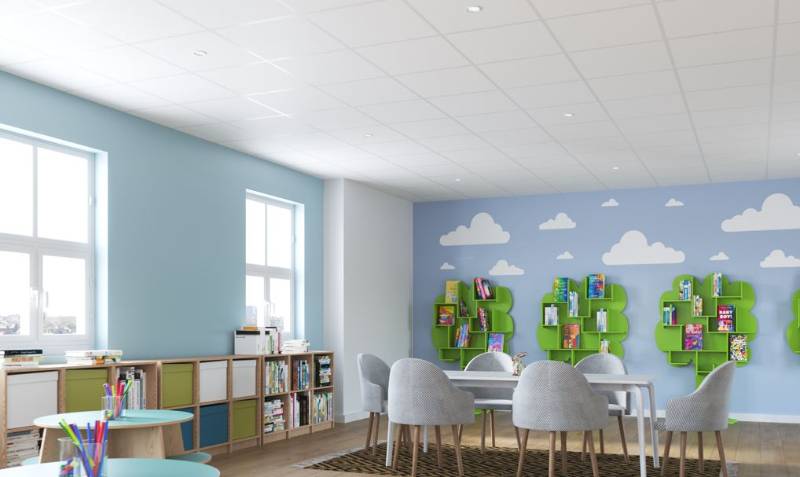 Oplia hA+ - Mineral Tile Suspended Ceiling System