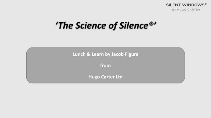 The Science of Silence