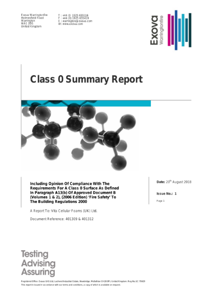 BS 476: Part 6: 1989+A1:2009