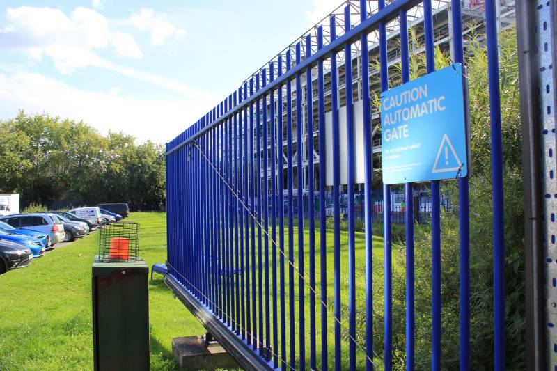 Perimeter protection and access control for storage facility