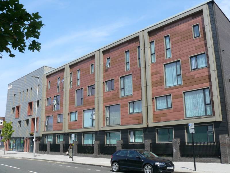 Precoated Aluminium Cladding - Property Development, West Bromwich