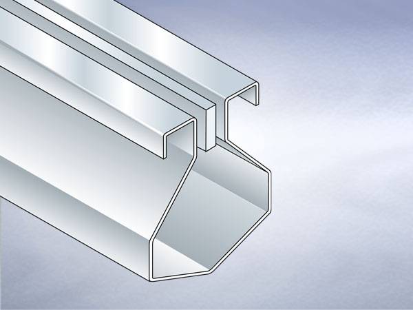 Drainage gullies and channels