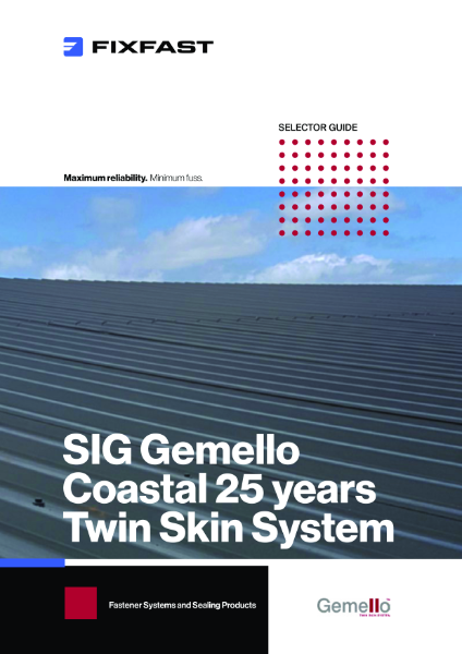 SIG Gemello Twin Skin System Coastal 25 years